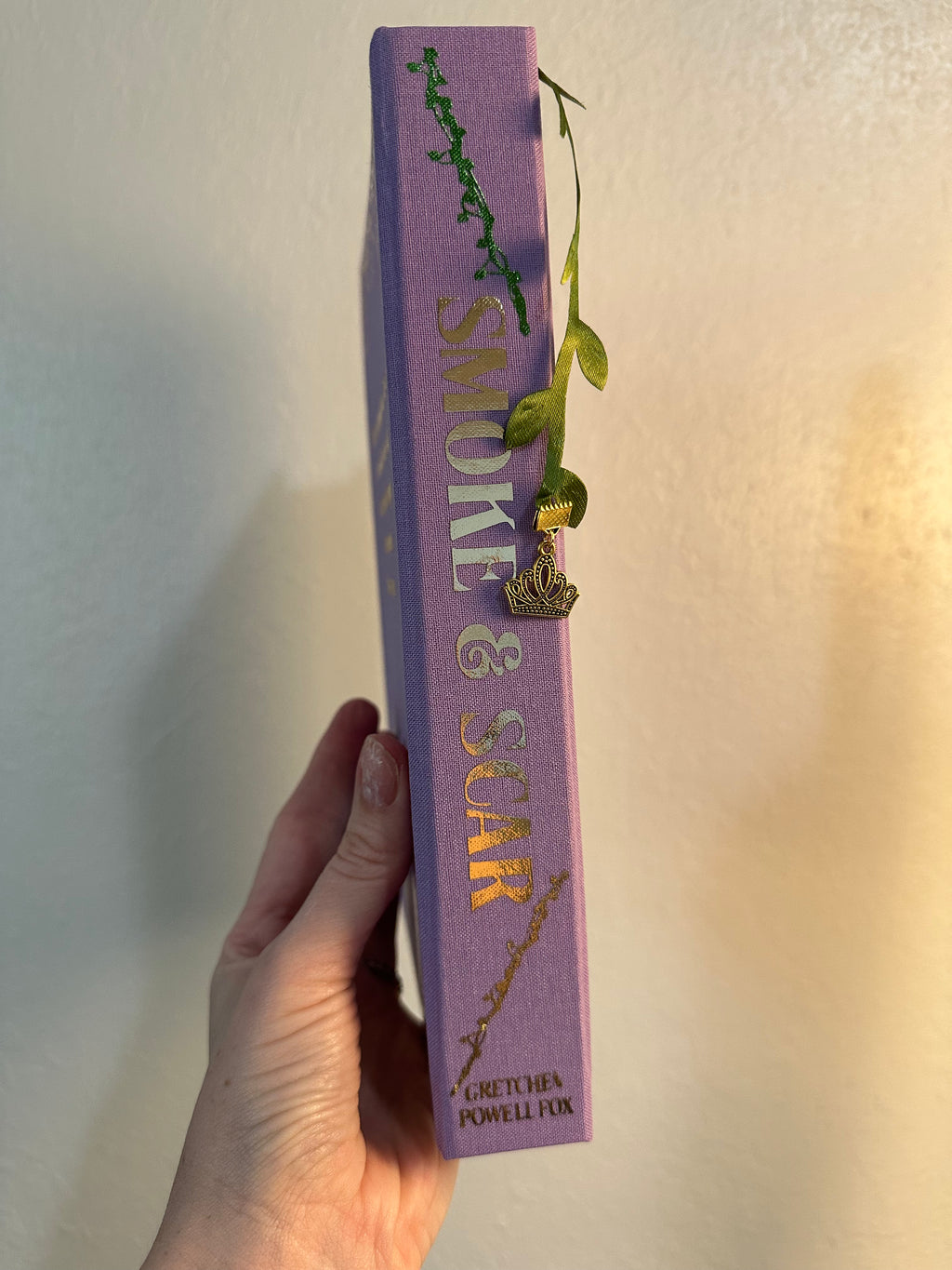 Smoke & Scar | Shattered Crown Trilogy | Gretchen Powell Fox | Romantasy Rebind | Special Edition | Handmade Book