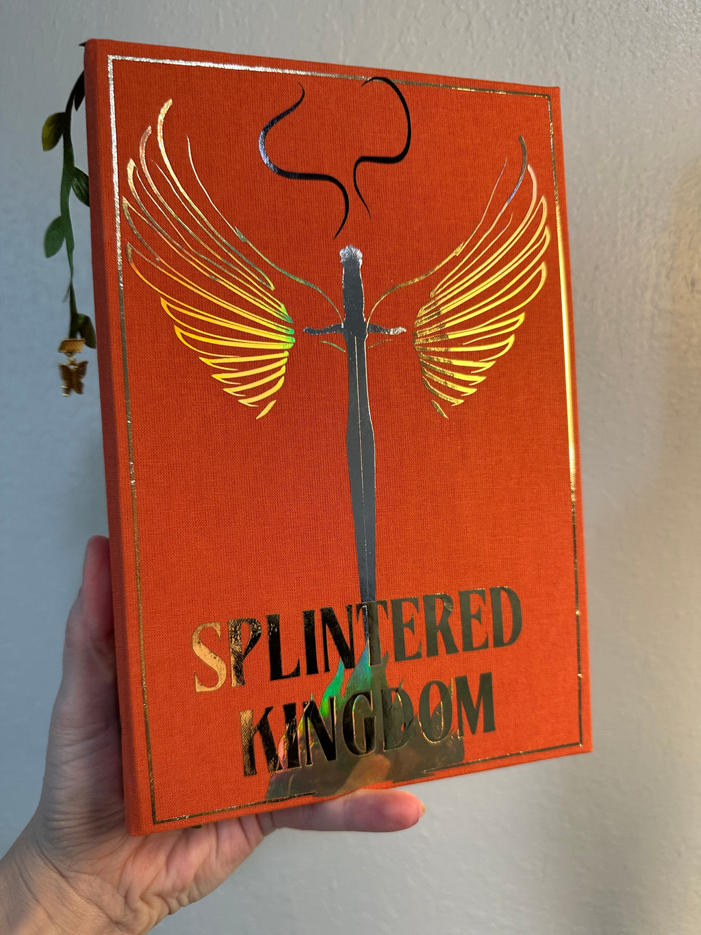 Splintered Kingdom | Shattered Crown Trilogy | Gretchen Powell Fox | Romantasy Rebind | Special Edition | Handmade Book