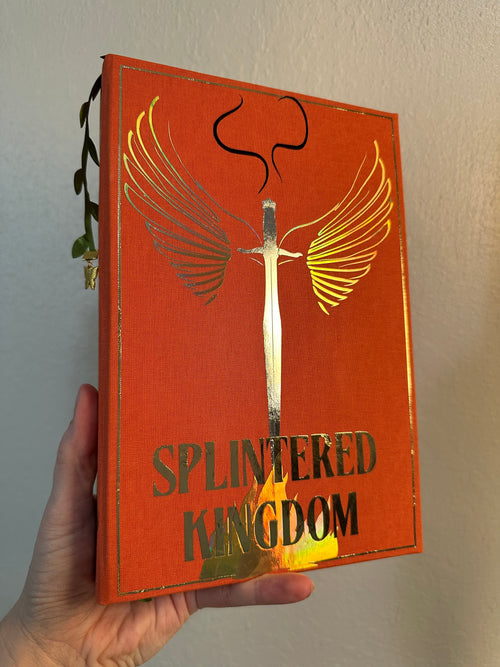 Splintered Kingdom | Shattered Crown Trilogy | Gretchen Powell Fox | Romantasy Rebind | Special Edition | Handmade Book
