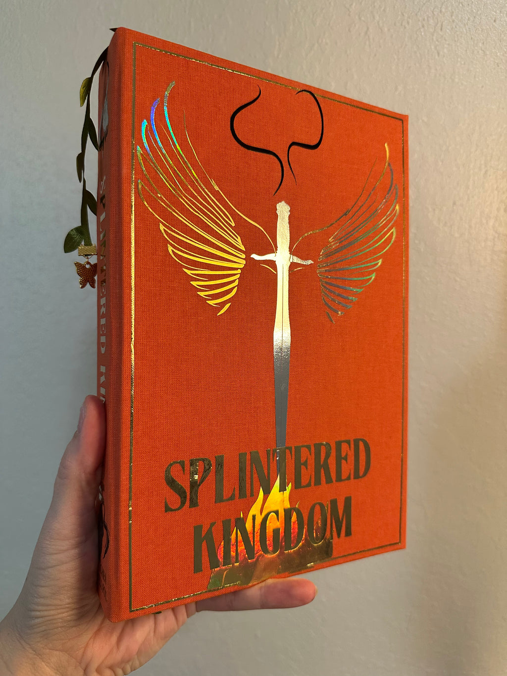 Splintered Kingdom | Shattered Crown Trilogy | Gretchen Powell Fox | Romantasy Rebind | Special Edition | Handmade Book