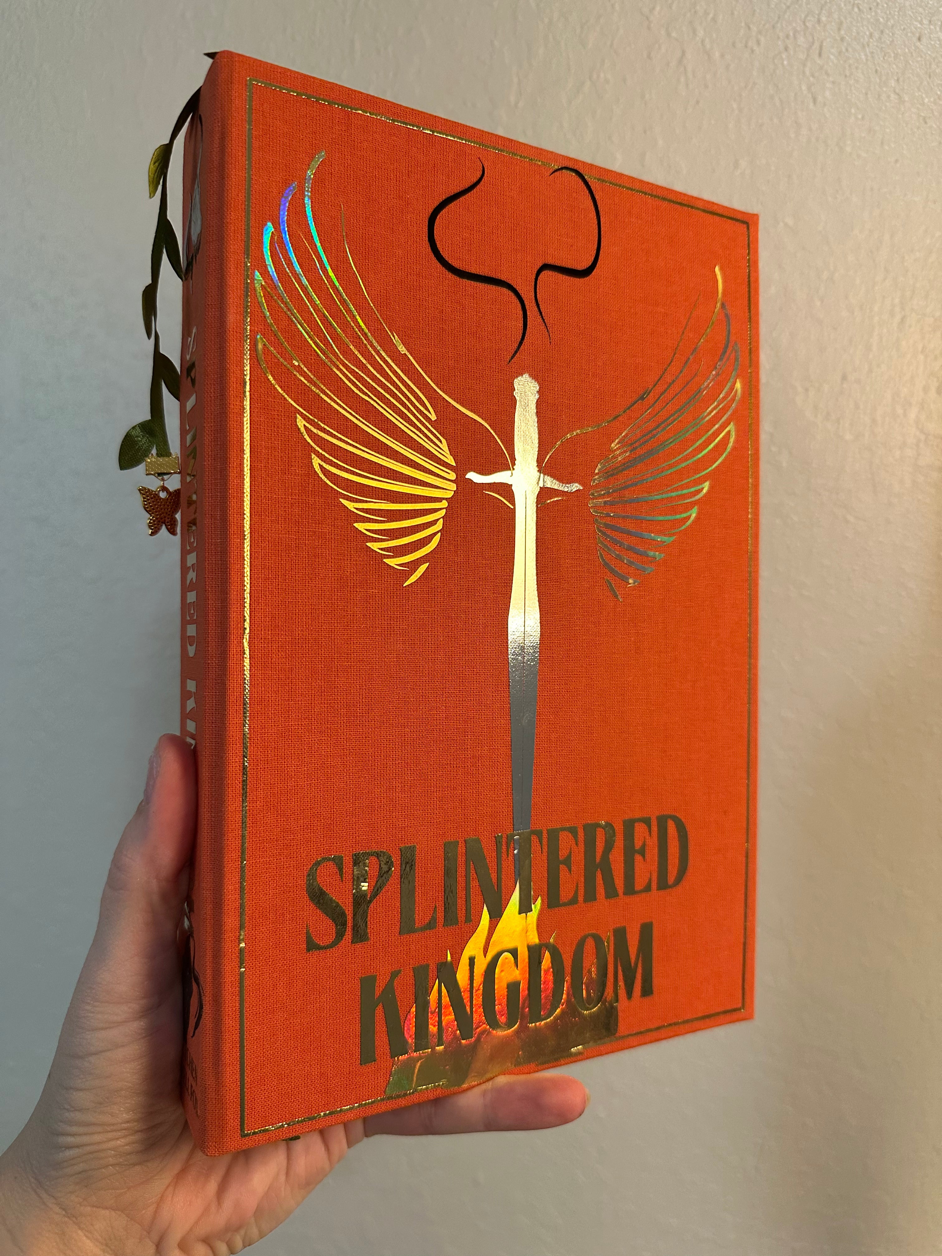 Splintered Kingdom | Shattered Crown Trilogy | Gretchen Powell Fox | Romantasy Rebind | Special Edition | Handmade Book