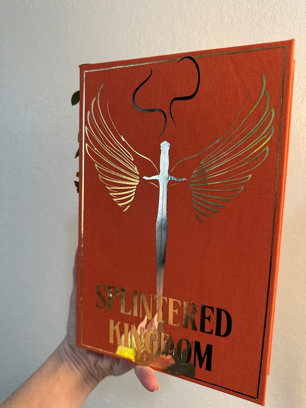 Splintered Kingdom | Shattered Crown Trilogy | Gretchen Powell Fox | Romantasy Rebind | Special Edition | Handmade Book