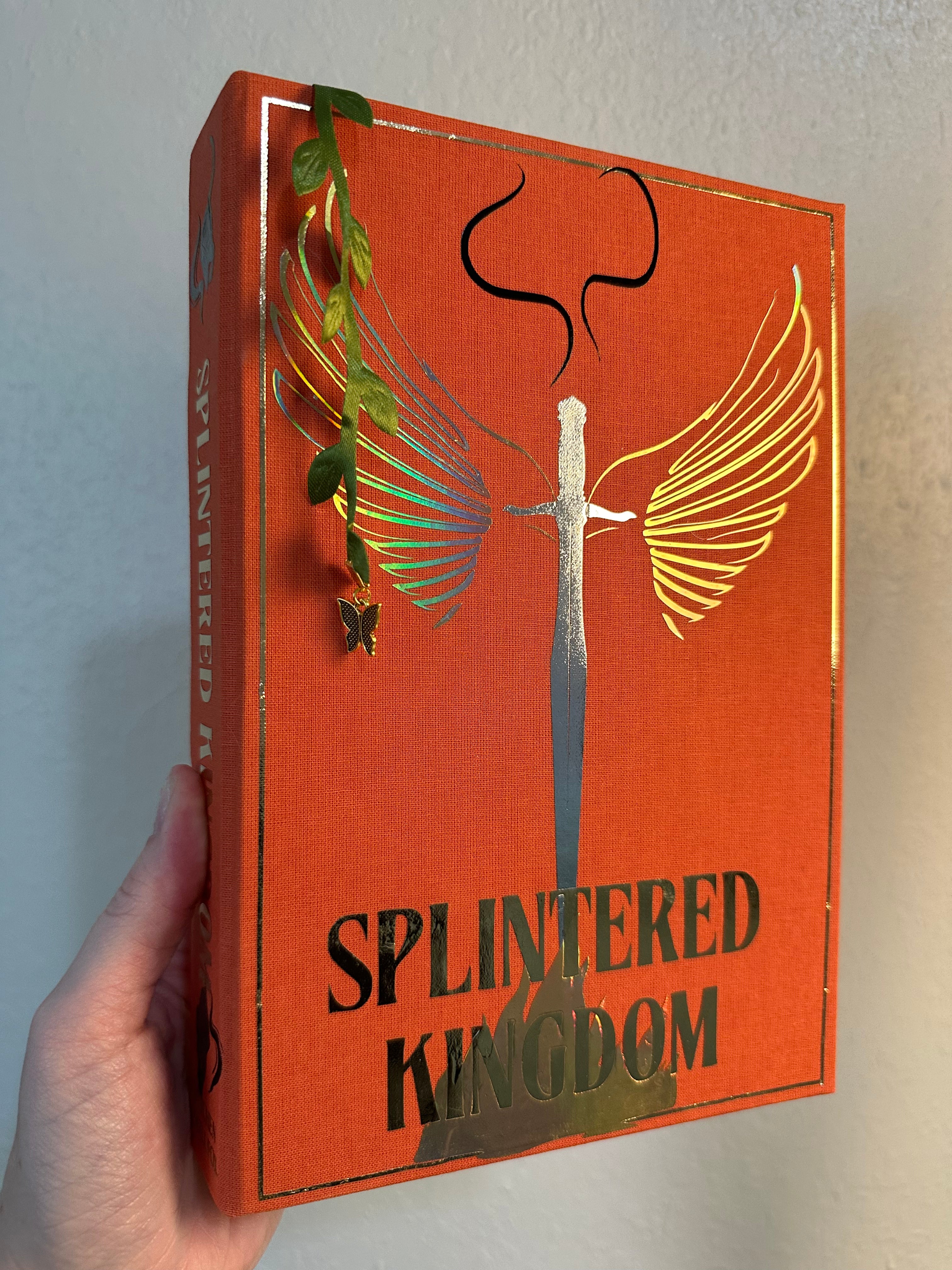 Splintered Kingdom | Shattered Crown Trilogy | Gretchen Powell Fox | Romantasy Rebind | Special Edition | Handmade Book
