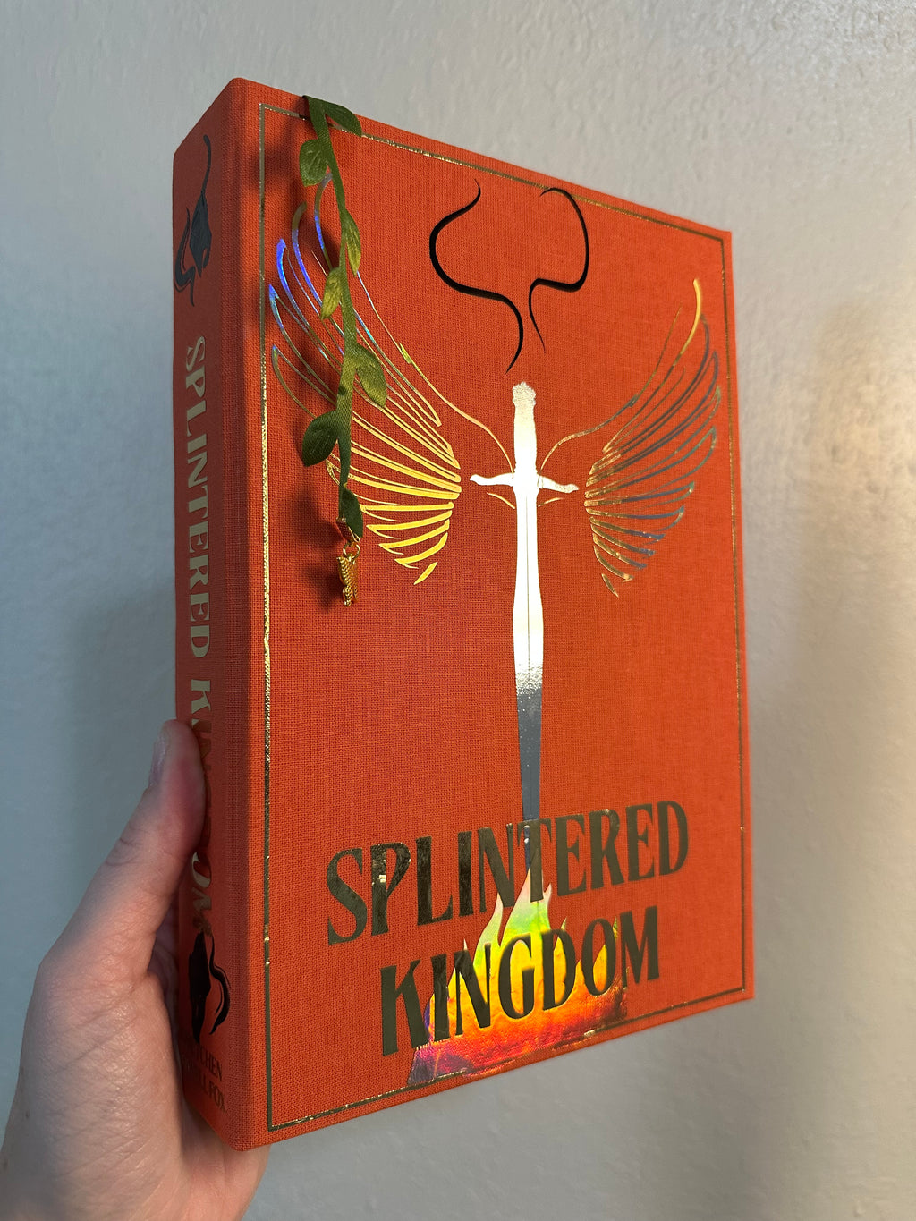 Splintered Kingdom | Shattered Crown Trilogy | Gretchen Powell Fox | Romantasy Rebind | Special Edition | Handmade Book