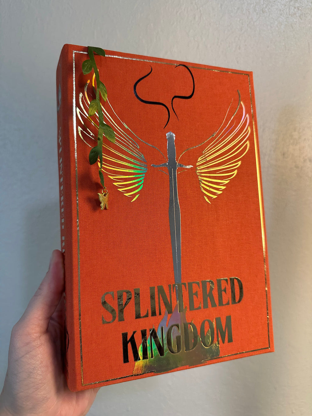 Splintered Kingdom | Shattered Crown Trilogy | Gretchen Powell Fox | Romantasy Rebind | Special Edition | Handmade Book