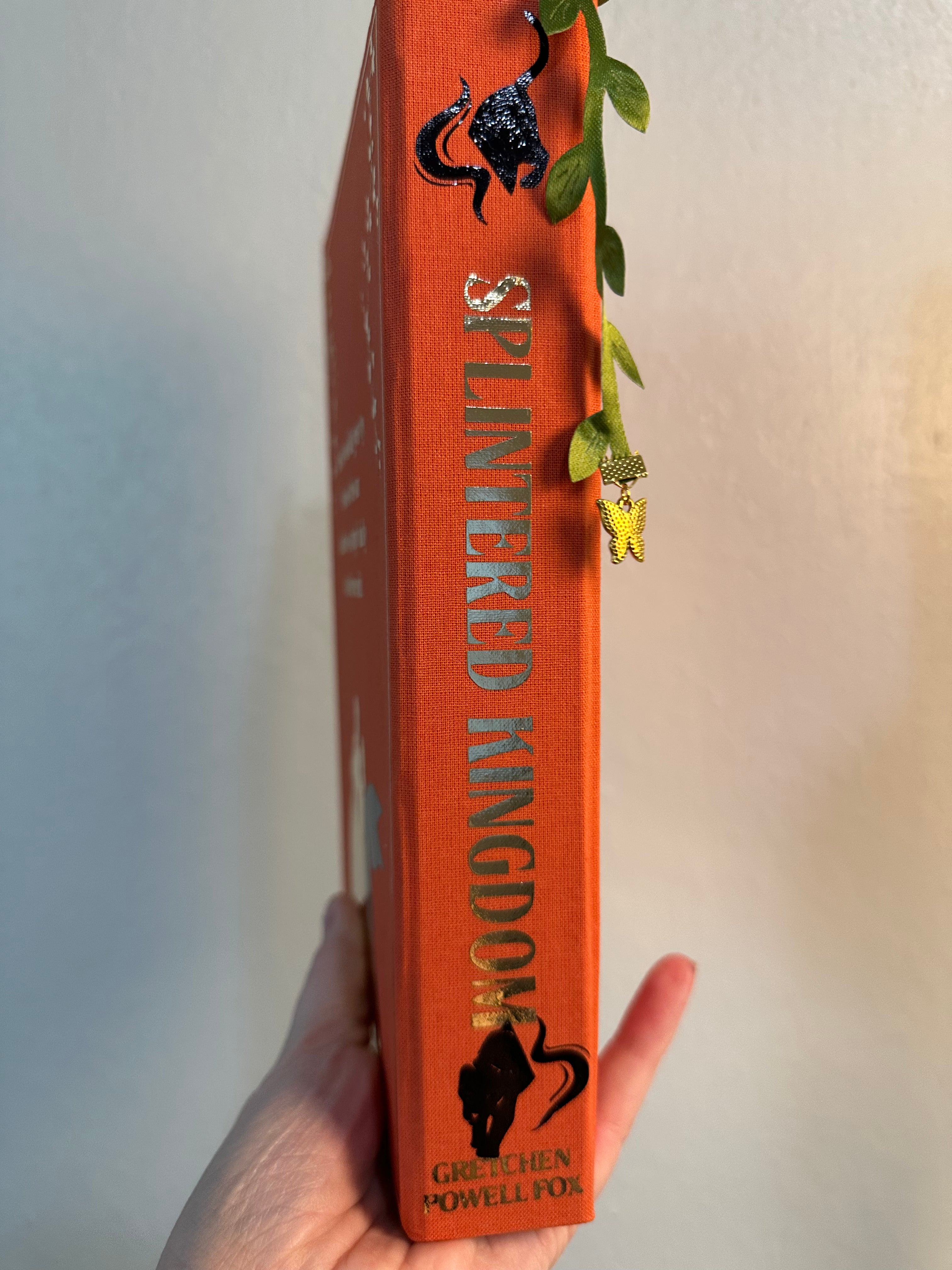 Splintered Kingdom | Shattered Crown Trilogy | Gretchen Powell Fox | Romantasy Rebind | Special Edition | Handmade Book
