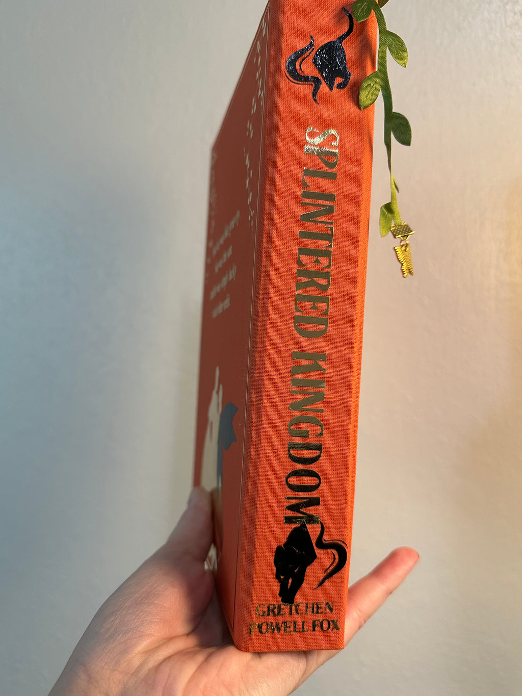 Splintered Kingdom | Shattered Crown Trilogy | Gretchen Powell Fox | Romantasy Rebind | Special Edition | Handmade Book