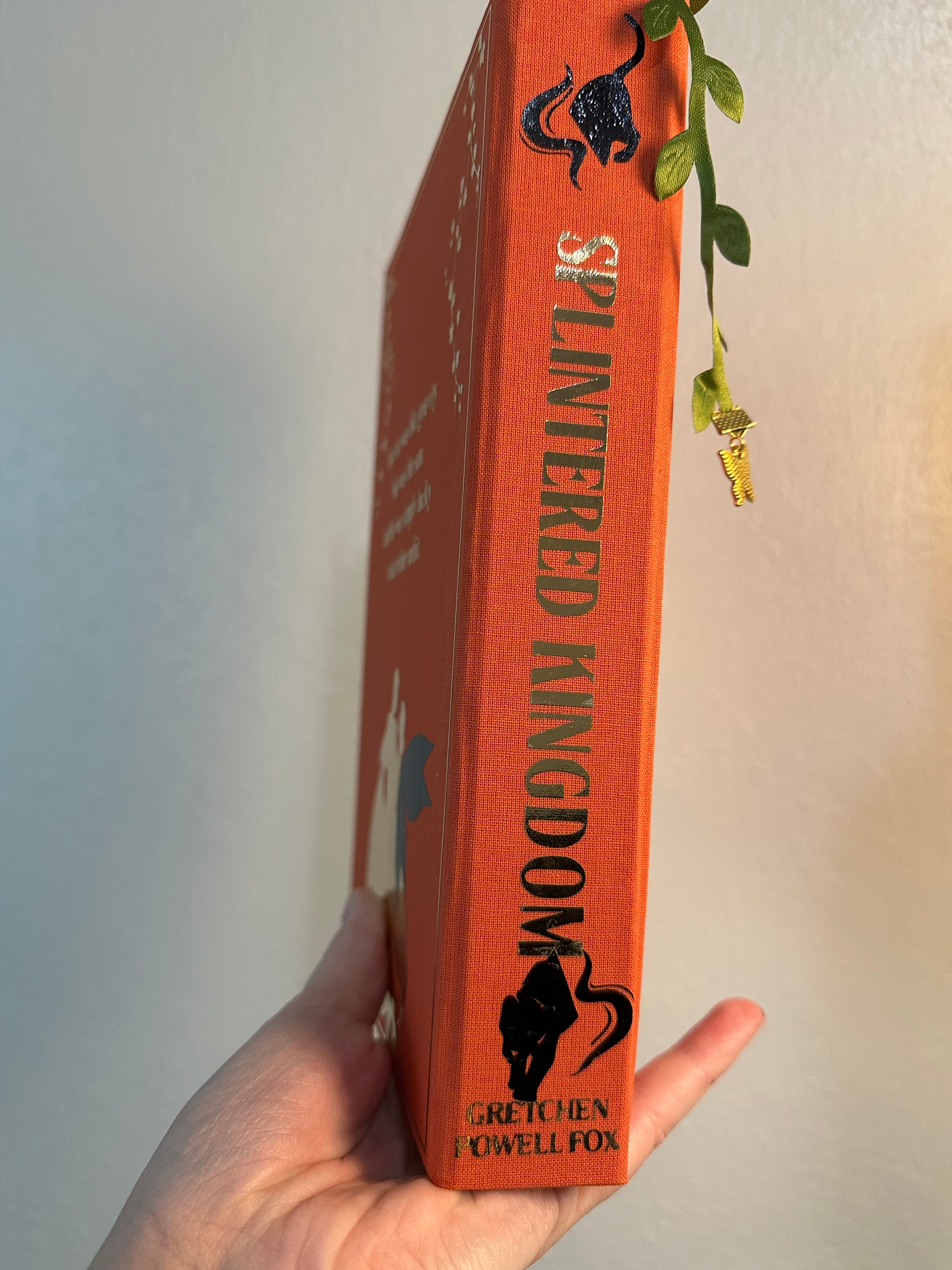 Splintered Kingdom | Shattered Crown Trilogy | Gretchen Powell Fox | Romantasy Rebind | Special Edition | Handmade Book